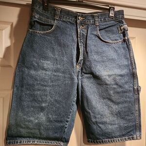 Men's Blue Denim Shorts
